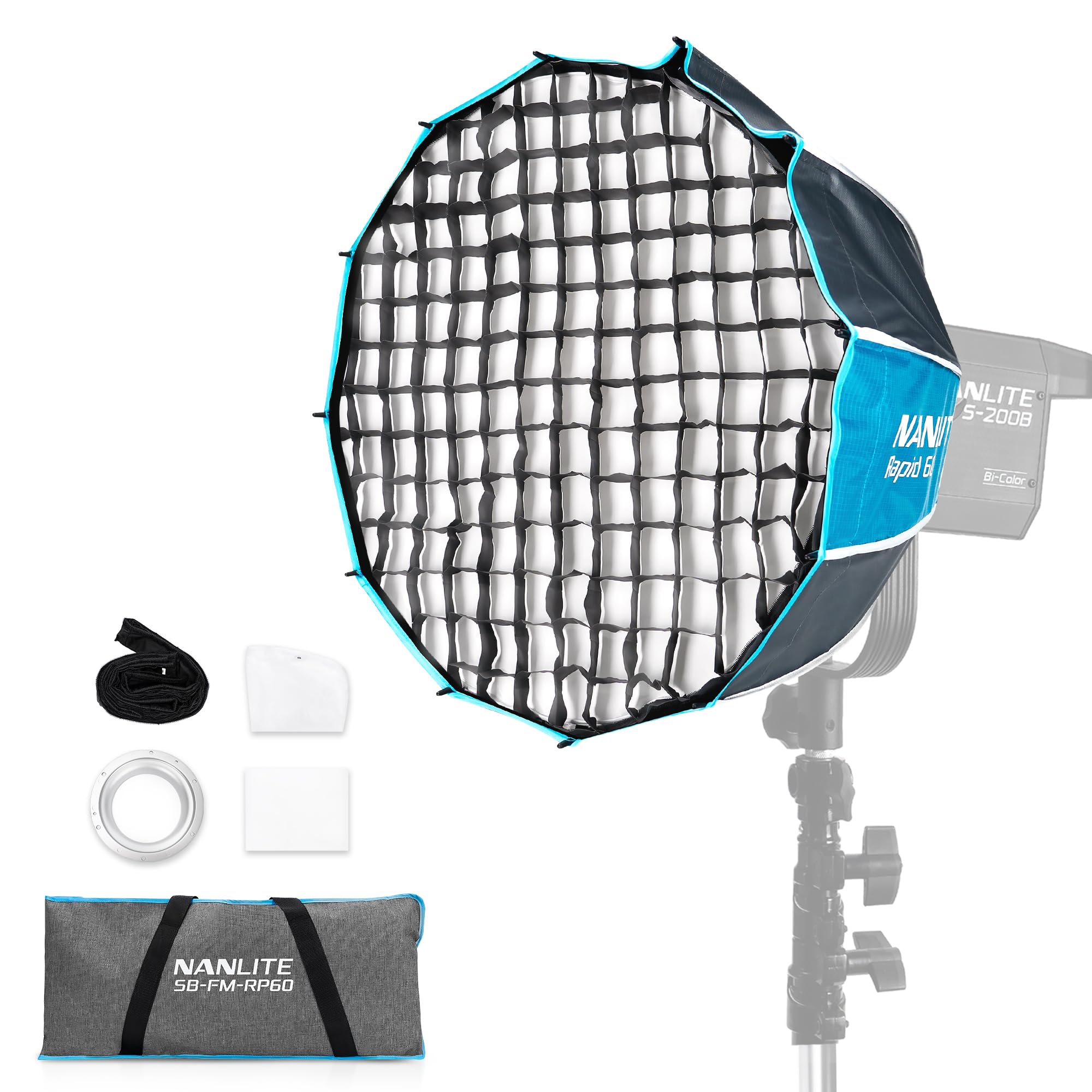 Amazon.co.jp: Nanlite SB-FM-RP60 Rapid 60 FM Mount Parabolic